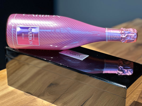 Champagne Carbon Brut Rosé Carbonoptik