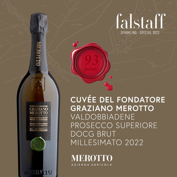 Merotto Cuveé del Fondatore Rive di Col San Martino Valdobbiadene DOCG