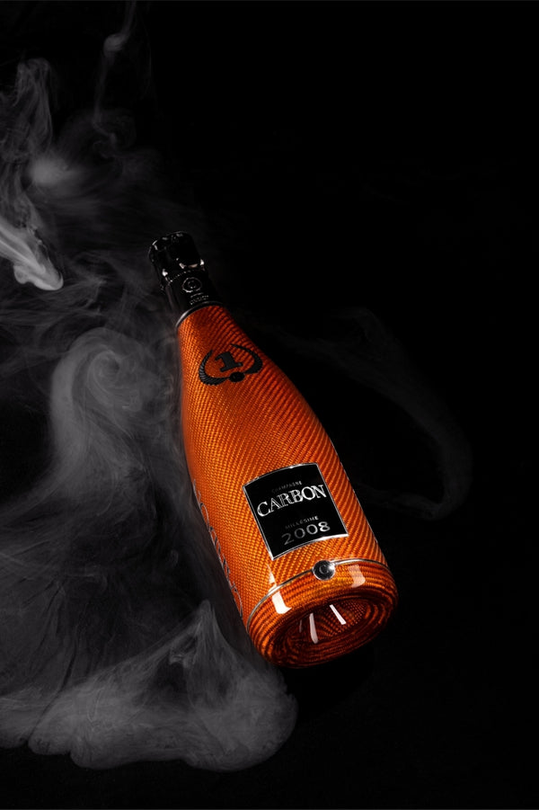 Champagne Carbon Vintage 2008 orange VOLLCARBON