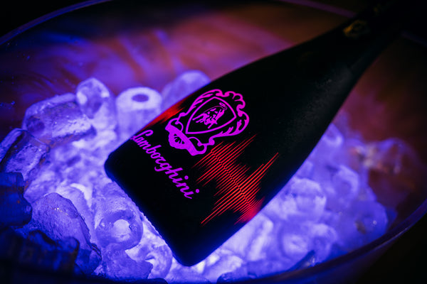 Lamborghini DJ - Flasche als Lichtshow