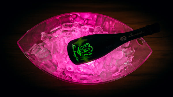 Lamborghini DJ - Flasche als Lichtshow