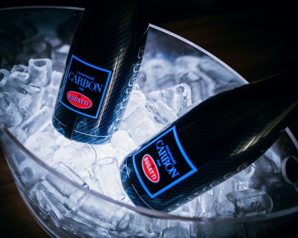 Champagne Carbon Brut Bugatti Vintage 2002 Carbon Optik luminus